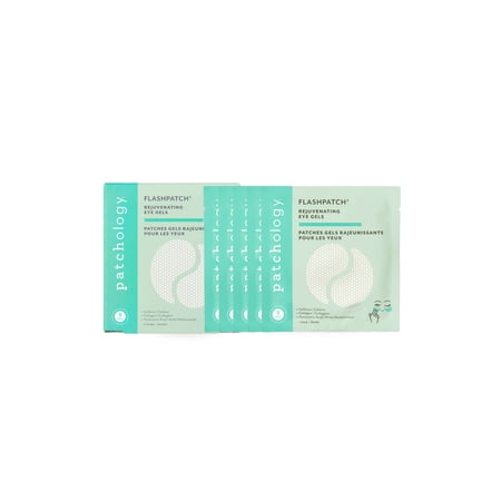 Patchology FlashPatch Rejuvenating Under Eye Gels Day and Night Use, 5 Count