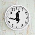 thumbnail image 4 of Mon-Ty Pyth on Inspired Silly Walk Reloj de pared, Ministerio de Silly Walks Reloj, Walking Man Silent Wall Clocks, Reloj de pared Inspirado en la comedia británica, Relojes para dormitorio Cocina Sala de estar Regalos escolares Zhivalor BST3079425, 4 of 5