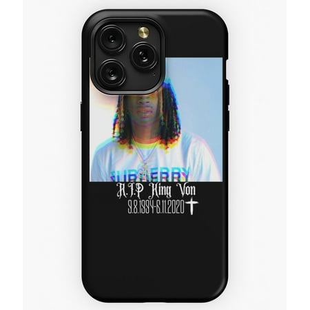 King Von R.I.P. Rest in Peace M2103 Phone Case for iPhone 17 16 15 14 13 12 11 Pro Max