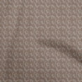thumbnail image 1 of oneOone Georgette Viscose Brown Fabric Asian Block Print Quilting Supplies Print Sewing Fabric By The Yard 42 Inch Wide, 1 of 4