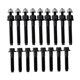 thumbnail image 2 of de tornillos y pernos de junta del colector de Everbuilt Compatible con los motores 2003-2008 .7L V8. (Ajuste Zulema Junta del colector de escape, 2 of 7