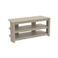 thumbnail image 2 of Safdie & Co. Meuble Tv Taupe Foncé 2 Étagères Ouvertes, 2 of 4