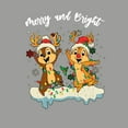 thumbnail image 2 of Merry and Bright Christmas T-Shirt – Cute Holiday Graphic Tee for Women, Men, Kids, Toddler & Baby – Family Matching Shirt, 2 of 7