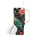 thumbnail image 2 of 40 oz Stainless Steel Tumbler Vacuum Insulated Leak Proof Stainless Steel Coffee Cup Water Bottles Two Beautiful Cranes, 2 of 9