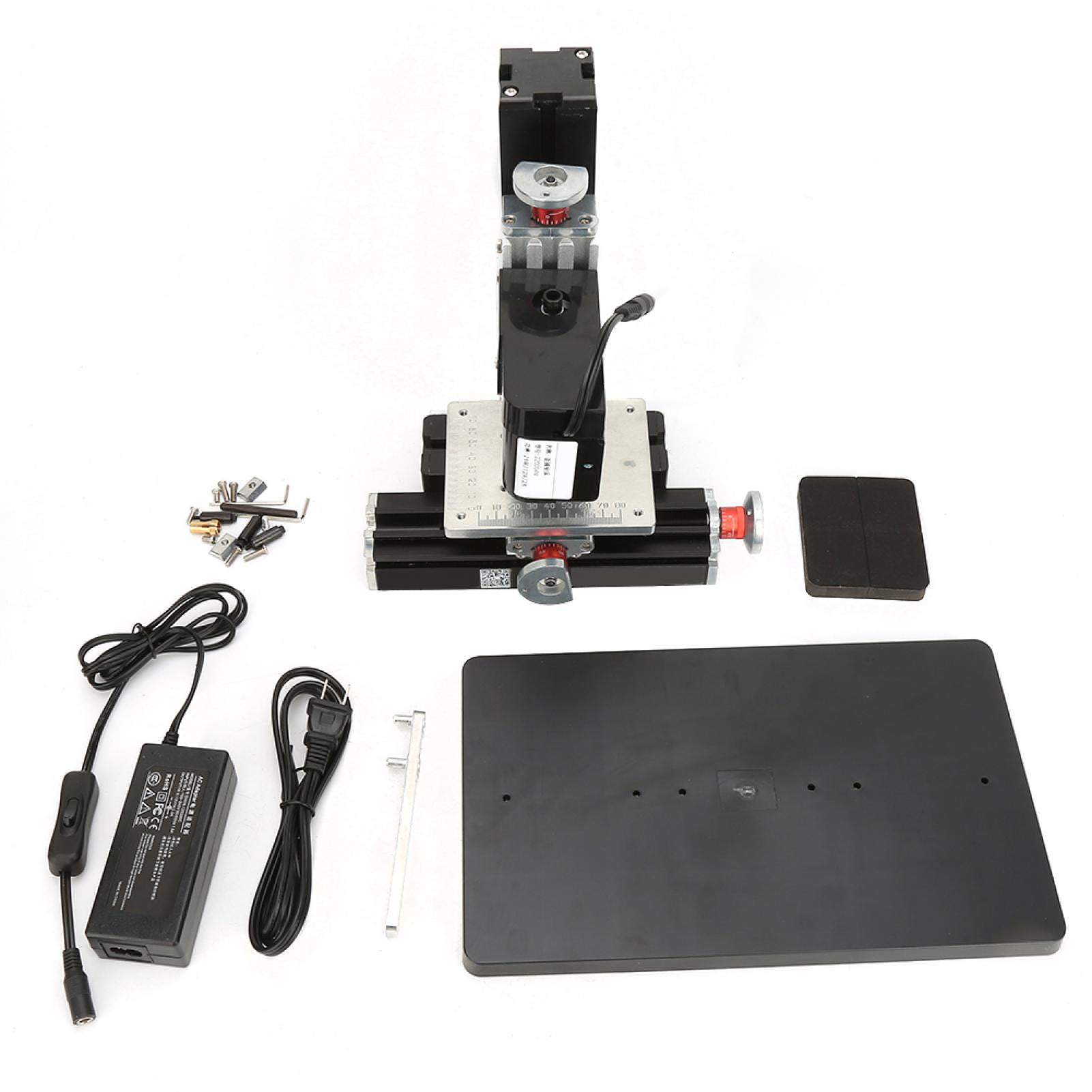 Details about   Z20004M 12VDC 2A 24W Mini Drill Press Stand Metal Drilling Machine 4.8x3.9in 