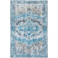 thumbnail image 2 of Rugs.com Mangata Collection Rug – 4' x 6' Blue Low Rug Perfect For Entryways, Kitchens, Breakfast Nooks, Accent Pieces, 2 of 9