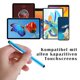 thumbnail image 5 of Bolígrafos universales 3 en 1 Bearachild para pantalla táctil bolígrafo capacitivo ligero lápiz óptico rotulador 5 colores 5 piezas, 5 of 6
