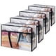 thumbnail image 1 of Bolsas de almacenamiento de ropa Lifewit, 60 L, plástico transparente, paquete de 4, 1 of 9