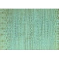thumbnail image 1 of Ahgly Company Machine Washable Indoor Rectangle Oriental Light Blue Modern Area Rugs, 8' x 10', 1 of 4