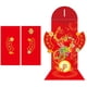 thumbnail image 5 of Xihbxyly Dia Del Primer Ministro Bolsa Roja Tridimensional Que Se Tira para Obtener Beneficios Hermosos y Felices: Una Nueva Bolsa Roja de Mil Yuanes para El Festival de Primavera, 5 of 7