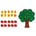 thumbnail image 4 of Juguete de árbol de matemáticas Vogacara Fieltro DIY 5 piezas, 4 of 6