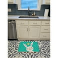 thumbnail image 3 of Happy Easter Rabbit Machine Washable Memory Foam Mat, 3 of 4