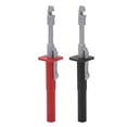 thumbnail image 1 of 1 Set Wire Piercing Probe Clip Puncture Test Hook Lead Pins with 4mm Jack J.30020 Red Black, 1 of 14