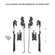 thumbnail image 4 of Speravity Kit de reparación de techo solar de 16 uds, montaje de pista de techo solar de alto rendimiento, accesorio de reparación de ventana de coche Automoción decorativa y accesorios Speravity VI004377-00, 4 of 6