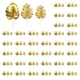 thumbnail image 1 of 60 Piezas de Plantas Artificiales, Hojas de Palma, DecoracióN de Hojas de Fiesta Tropical Dorada, Hoja de Tortuga Monstera, 1 of 5