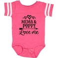 thumbnail image 3 of Inktastic Mema and Poppy Love Me Girls Baby Bodysuit, 3 of 5