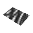 thumbnail image 2 of MKHERT Girly Polka Dots in Black and White Doormat Rug Home Decor Floor Mat Bath Mat 30x18 inch, 2 of 3