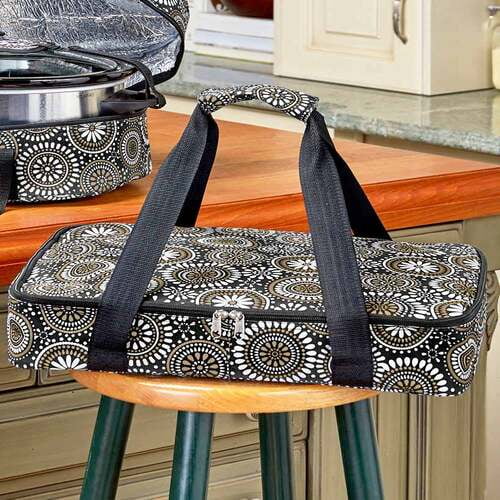Casserole or Slow Cooker CarriersCasseroleBlack Medallion