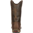 thumbnail image 5 of ROCKY WORK Men's 11" Aztec Wellington Soft Toe Waterproof Work Boot Brown - FQ0005639, 5 of 7