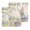 Grey Beige, variant on Easter Kitchen Dish Towels for Drying Dishes Set of 2, Spring Grey Bunny Botanical Eggs Leaves Lattice Waffle Weave Microfiber Hand Tea Bathroom Towels Quick Dry & Absorbent Towel 15.7x23.6