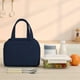 thumbnail image 5 of Lonchera térmica | Bolsa térmica impermeable con correa ajustable para el hombro | Bolsa de picnic congelable para el trabajo y el aire libre | Bolsa de tela azul marino | 26 x 17 x 15,5 cm, 5 of 6