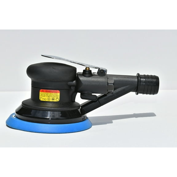 5.0mm VACUUM PN SANDER AS50VAC WITH 5" PSA STICK-ON PAD MULTI-HOLE PAD INSTALLED