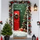thumbnail image 5 of Uuiauoio Festive Christmas Door Cover with Design,Polyester Door Curtain for Holiday Home Decor, Seasonal Wall and Entryway Decoration for Parties and Family Gatherings,Festival Party Decoration, 5 of 6