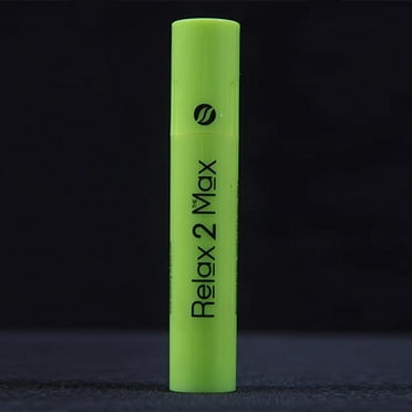 Natural Relaxation and Stress Relief Aromatic Inhaler - Relax 2 Max - Non-Drowsy Instant Relax Essential Oil Therapy - 2.25ml