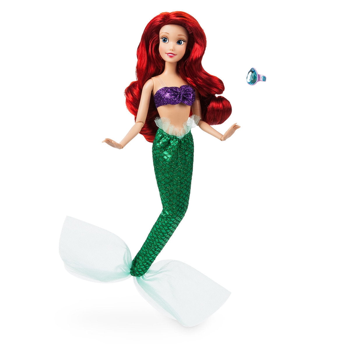 Disney Ariel Classic Doll with Ring The Little Mermaid 11 inches Walmart
