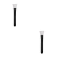thumbnail image 4 of Seitruly Nuevo portátil 1PC silicona cara barro cepillo cabeza Facial cosmético mezcla aplicador DIY maquillaje palo belleza herramienta fruta verde 2piezas Seitruly CBP152729, 4 of 6