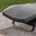 thumbnail image 6 of Salem Outdoor Wicker Arm Chaise Lounge with Cushion - Set of 2, 6 of 11