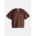thumbnail image 6 of Scenario Women's Gathered Cotton Voile Top with Short Sleeves, Size XS-XXXL, 6 of 6