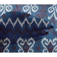 thumbnail image 4 of oneOone Viscose Chiffon Fabric Chevron & Swirl Ikat Print Fabric By Yard 42 Inch Wide, 4 of 4