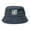 Navy Blue, variant on I Am Black History Logo Washed Bucket Hat For Men Women Denim Bucket Hat Sun Hat Cowboy Fishing Beach Hat