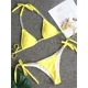 thumbnail image 3 of Conjunto de Bikini Sexy para mujer, traje de baño con estampado Floral 3D, Micro Bikinis brasileños recortados, traje de baño de playa con Tanga, color blanco y negro, 2024, 3 of 5