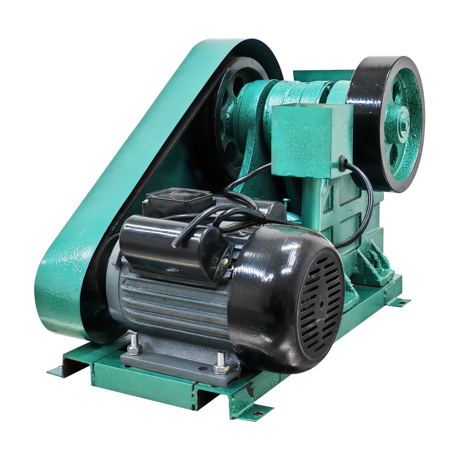 100X60 Mini Jaw Crusher Grinder Jaw Crushing Machine Rock Stone Milling Crush Machine Shatter Pulverizer Adjustable Crushing Size 220V