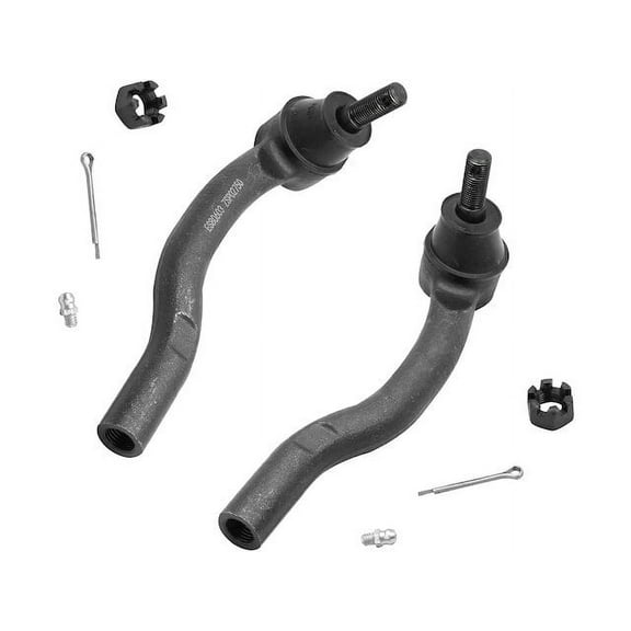 Outer Tie Rod End Set - Compatible with 2004 - 2011 Toyota Camry 2005 2006 2007 2008 2009 2010
