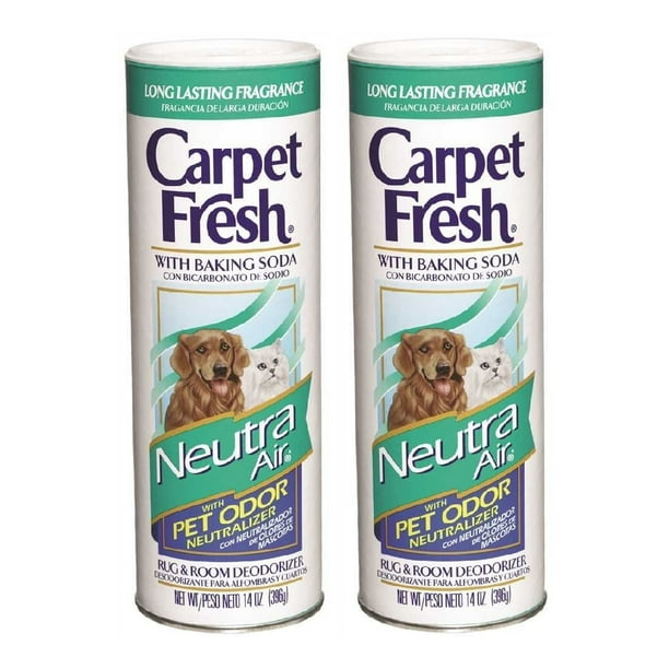 Carpet Fresh Rug and Room Deodorizer Powder Neutra Air Pet Odor