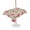 Beige, variant on Outdoor Tablecloth with Umbrella Hole for Patio/Picnic/Party/Camping, Flowers Waterproof Table Cloth Square Cover Washable, Pink Spring Floral Elegant Pastoral Botanical (60"x 60")