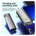 thumbnail image 3 of Wireless Lavalier Microphone Intelligent Noise-Reducing Mic for Type-C 3.5mm Jack Smartphone ,Multi-Function, 3 of 7