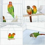 Medium Wire Bird Cage Hanging Travel Birdhouse for Finches Canaries