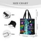 thumbnail image 3 of Fotbe New York City Bolsa Tote con Estampado para Mujer, Bolsos con Cremallera, Bolsa de Hombro Casual de Gran Capacidad con Bolsillos Internos, 3 of 7