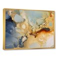 thumbnail image 2 of Designart "Brown Luxury Abstract Fluid Art I" Abstract Liquid Ink Floater Framed Wall Art Prints, 2 of 5