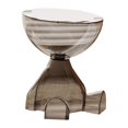 thumbnail image 2 of simhoa Small End Table Minimalistic Bedside Cabinet for NightStand Living Room Home clear gray, 2 of 8