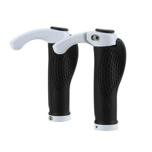 Manillar ergonómico para bicicleta de montaña, empuñaduras de goma, extremos con bloqueo para ciclismo Ehuebsd Accesorios para bicicletas