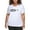 White, variant on DKNY SPORT Womens Coral Logo Graphic Short Sleeve Crew Neck T-Shirt Plus 3X