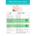 thumbnail image 4 of Étui pour iPad 9,7 Pouces 2018/2017, Étui pour iPad Air 2, Étui pour iPad Air, Étui de Protection en Cuir Dteck à Réglage Intelligent avec Support et Fonction Réveil/sommeil Automatique pour Apple iPad 6e / 5e Gén., iPad Air 1/2, Chat Mignon, 4 of 15