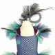 thumbnail image 4 of Fancy Peacock Feather Girl Pageant Tutu Dress, 4 of 5