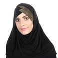 thumbnail image 2 of beishanbush Heardband Women Cancer Head Hat Cap Bohemian Hair Cover Wrap Turban Headwear Turban Cap for Ladies Scarf Hat B, 2 of 5