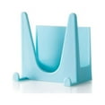 thumbnail image 5 of Plastic Pot and Pan Lid Organizer with Suction Cup, Kitchen Cover Storage Rack and Bracket, 5 of 9